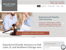 Tablet Screenshot of bktuckerlaw.com